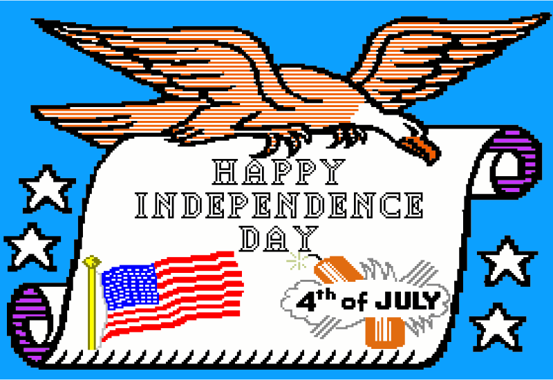 8bit Independence Day