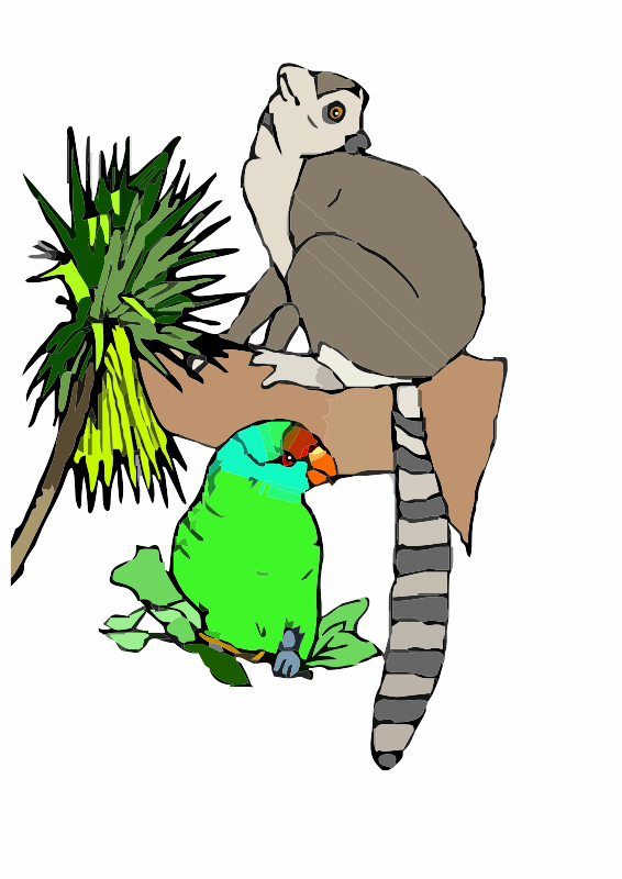A Lemar and a Parakeet