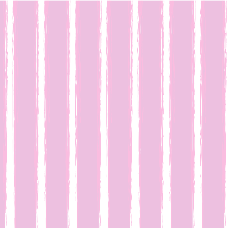 Painted pink stripes