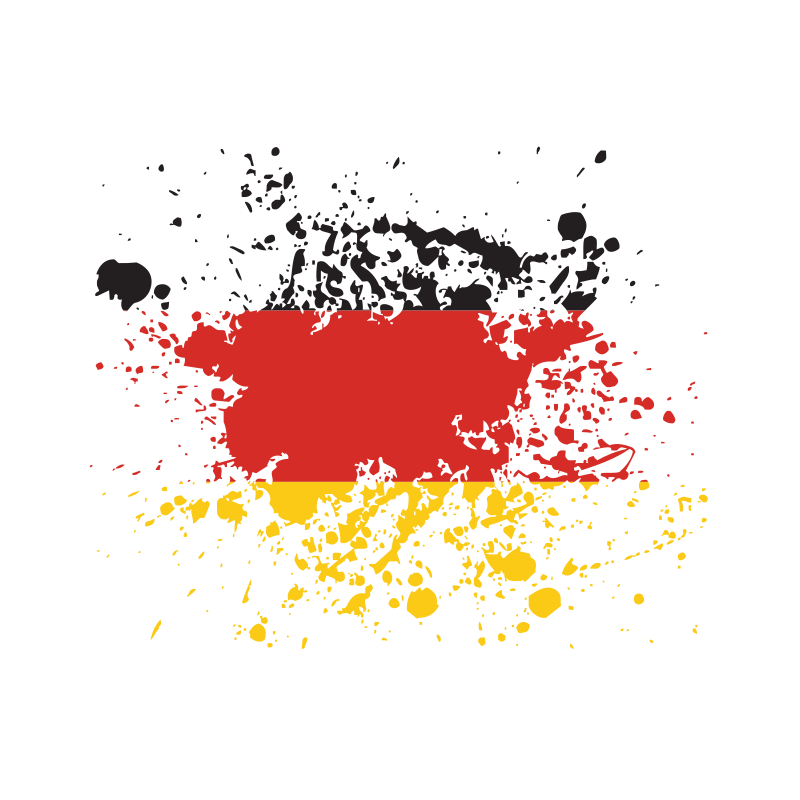 German flag splat