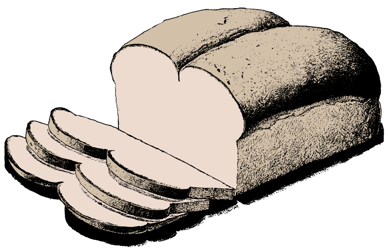 Loaf of Sliced Bread - Colour