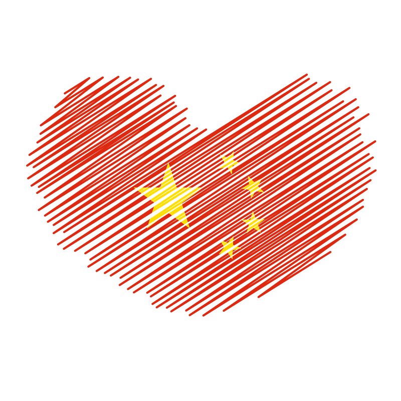 Chinese heart symbol