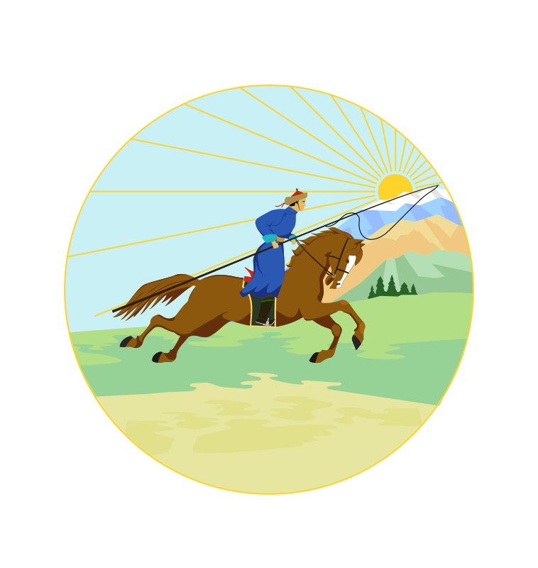 Mongolian Horseback Rider