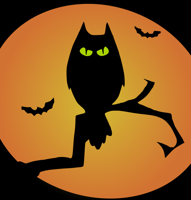 Halloween Owl - Colour Remix