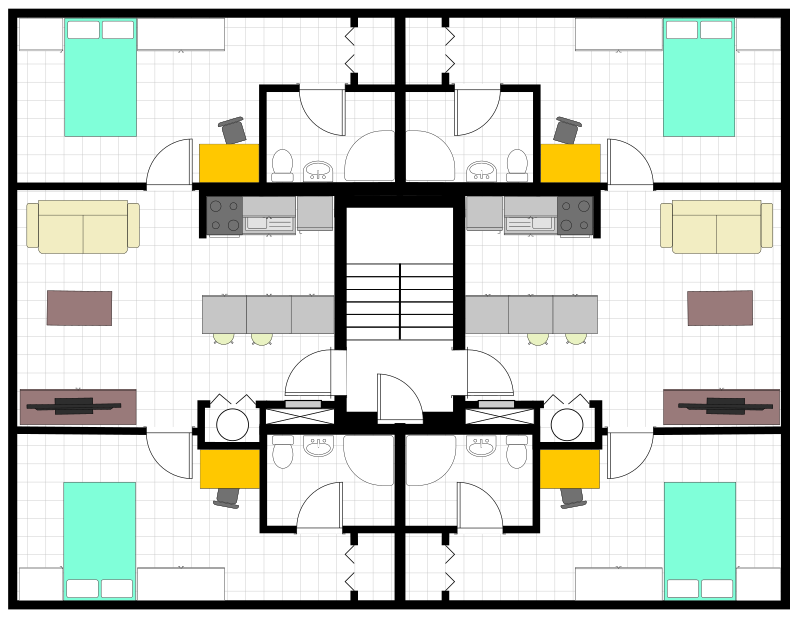 Apartment Building Floorplans