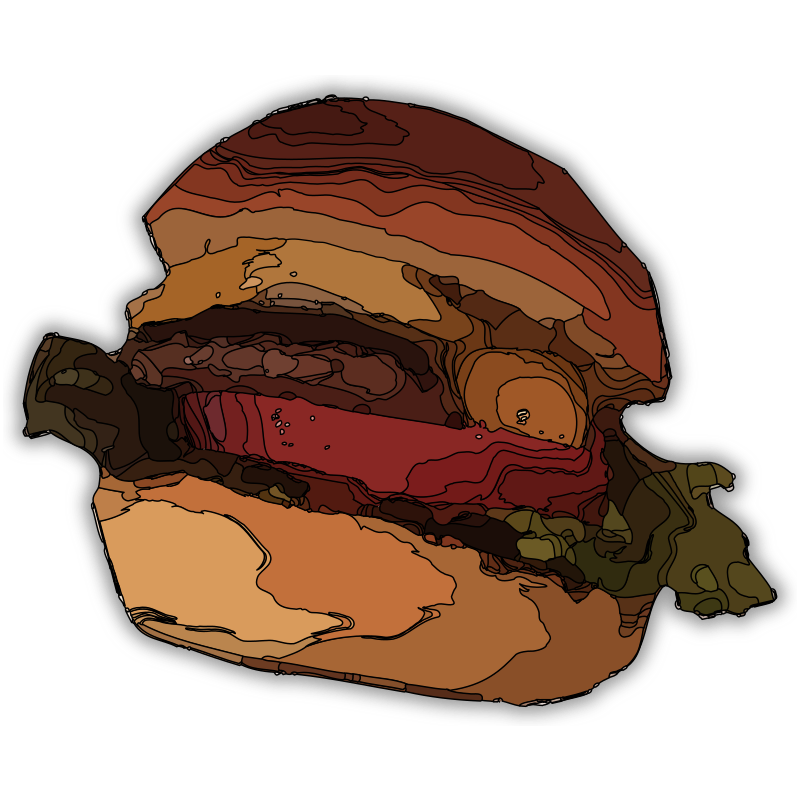 Abstract Burger