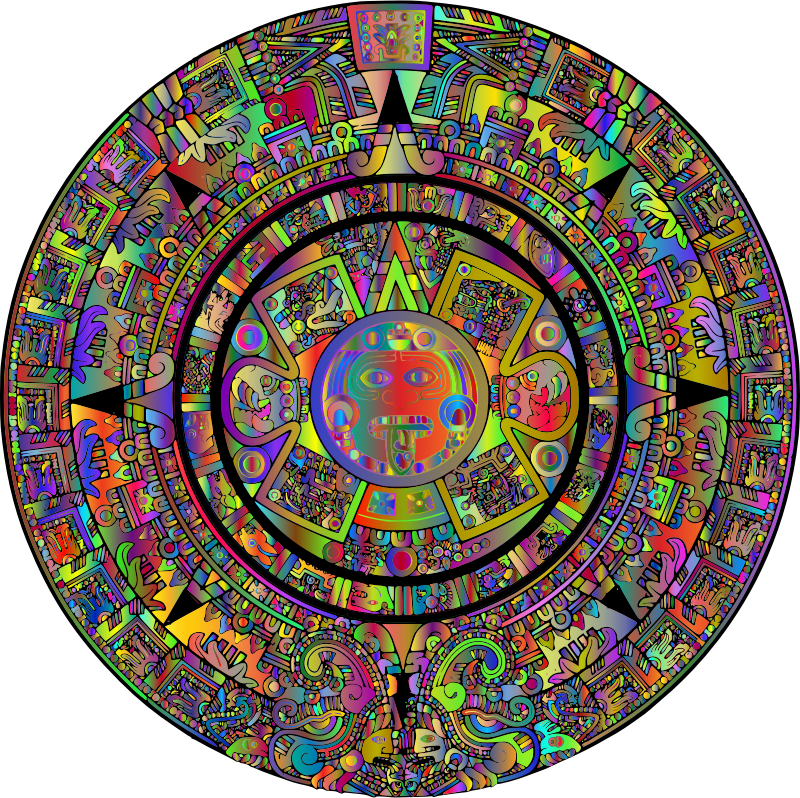 Aztec Calendar Polyprismatic