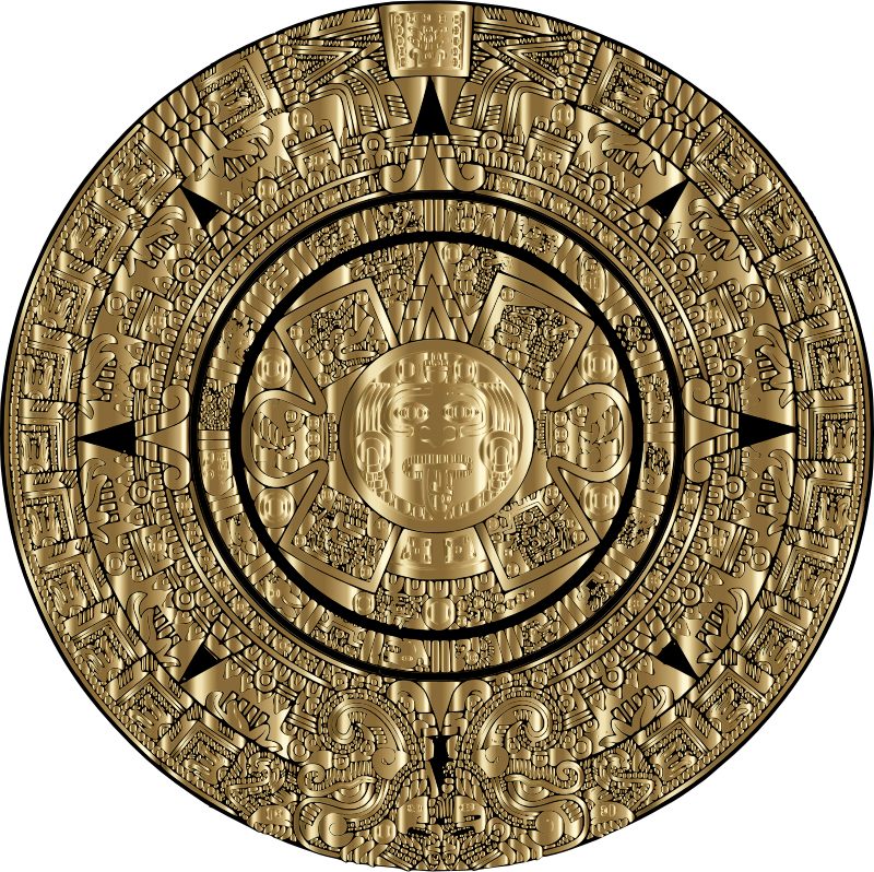 Aztec Calendar Gold