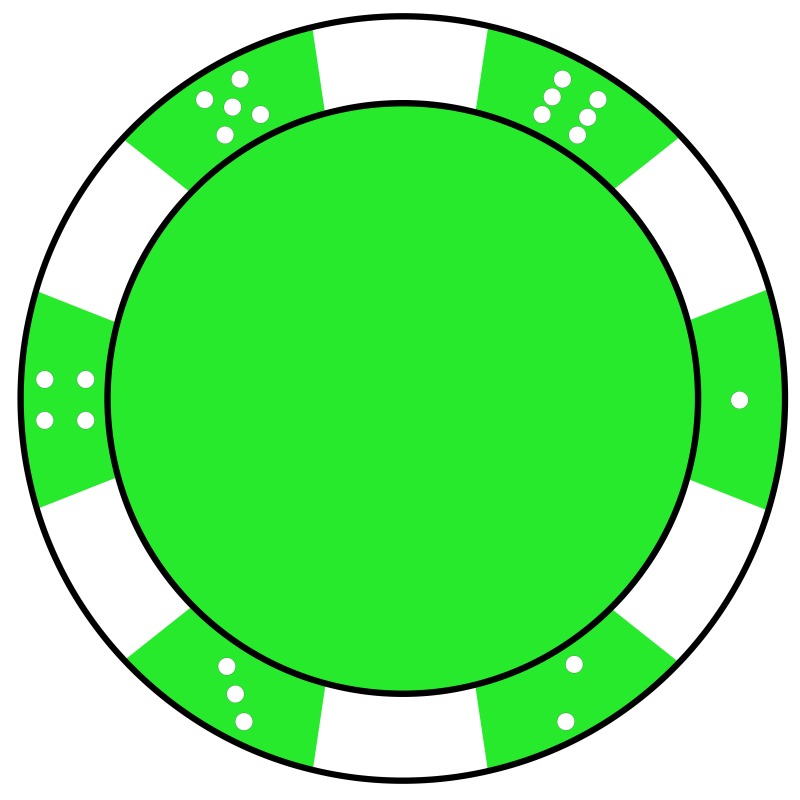 poker chip 9