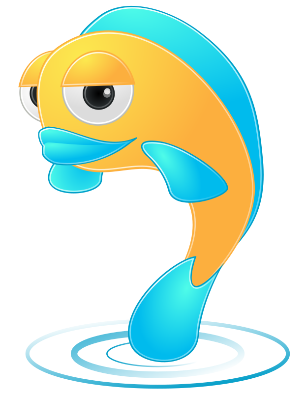 Cartoon Fish - Isolated