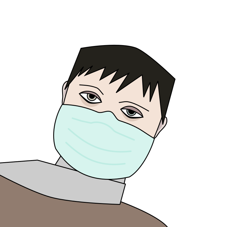 Man in a Medical Mask