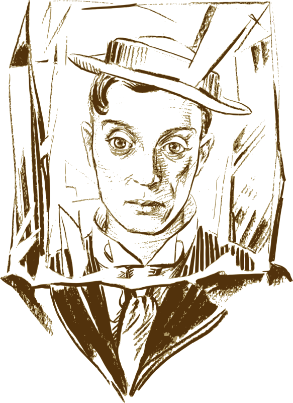 Buster Keaton Face