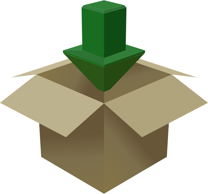 box with arrow