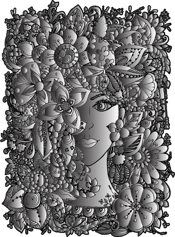 Floral Woman By Bexatt Duochrome 2
