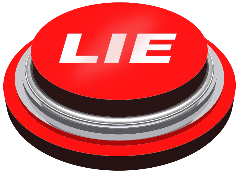 3D Lie Button