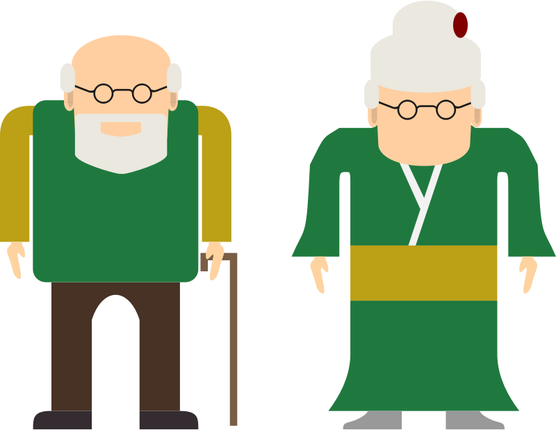 Japanese Grandparents
