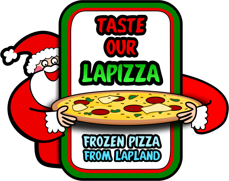 Lapizza - baked by Santa -