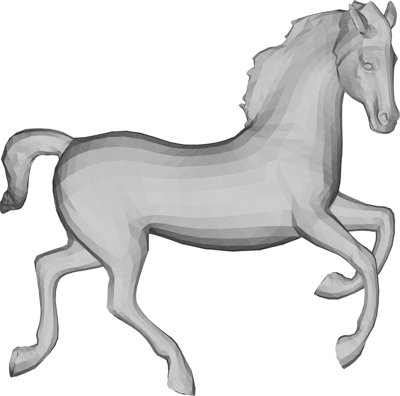Horse Low Poly 3D