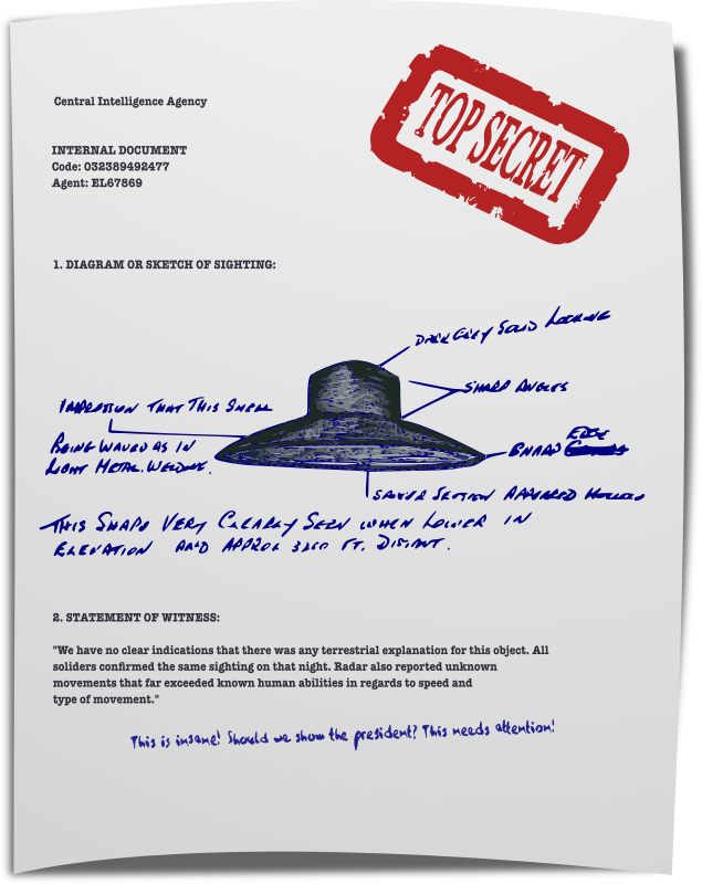 Leaked UFO Document