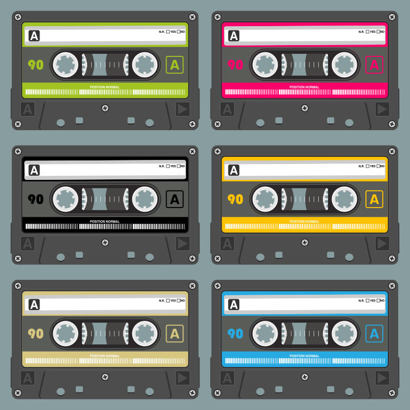Retro Cassettes Pack