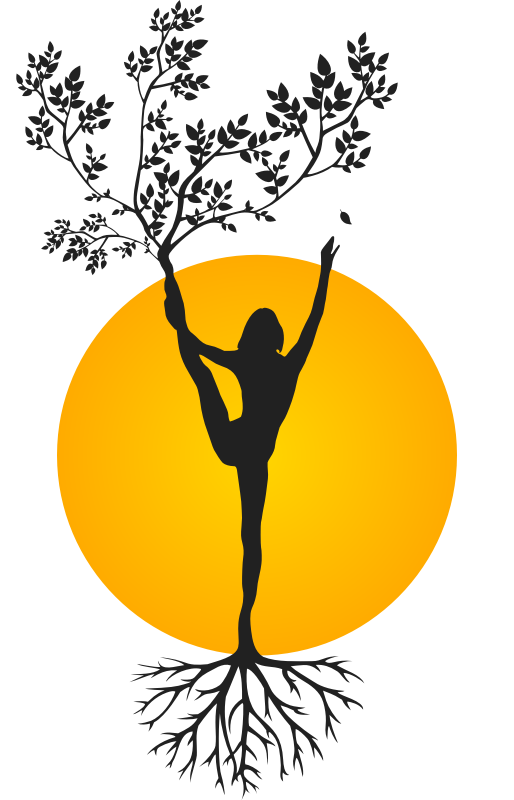 Tree Woman - Yoga Silhouette - 4