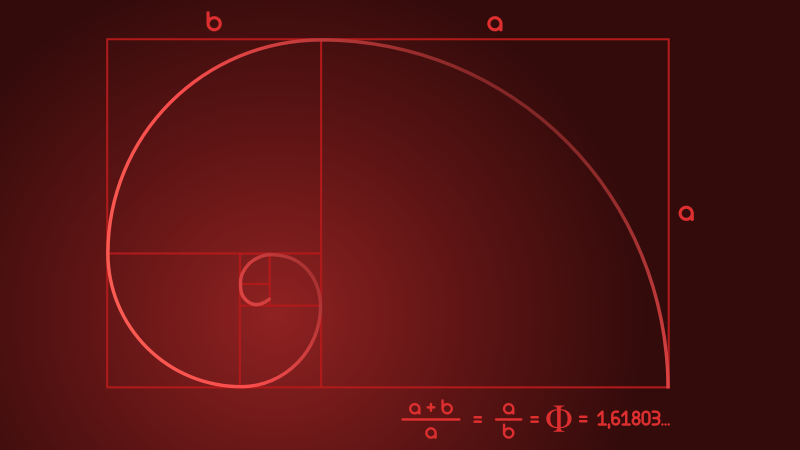 Fibonacci Spiral - Phi Number