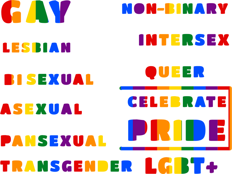 Celebrate LGBT+ pride 