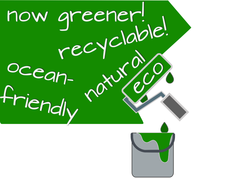Greenwashing eco-friendly advertising claims 