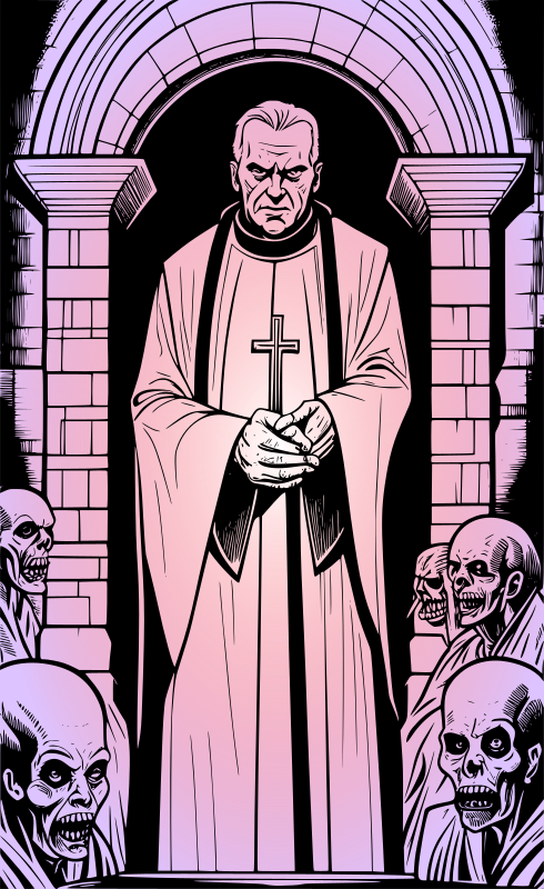 Priest and his zombies