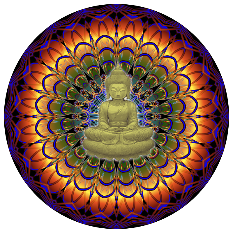Prismatic Mandala Buddha