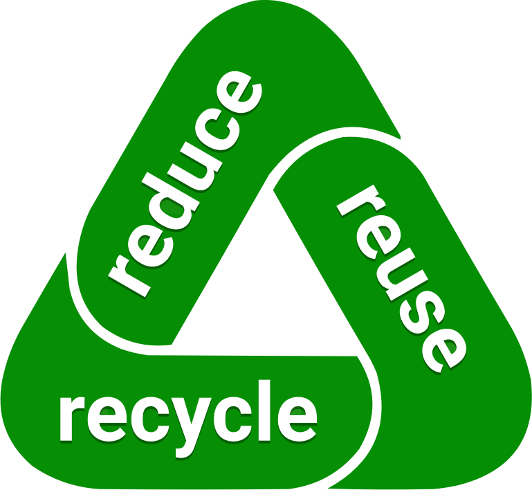 Reduce Reuse Recycle waste environment 3Rs