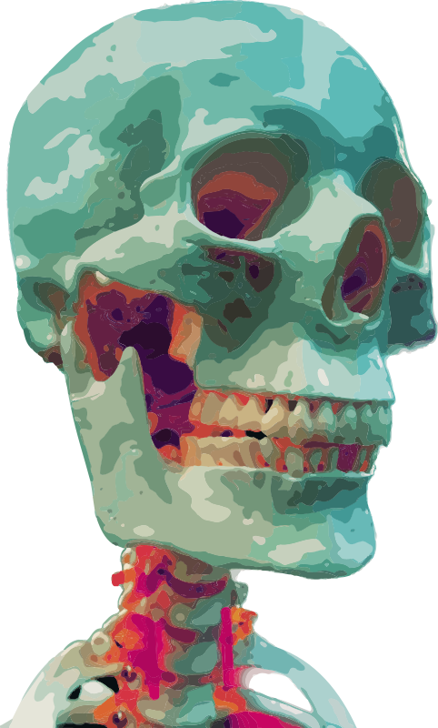 Creepy Skull