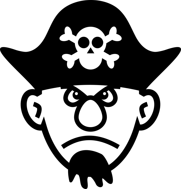Angry young pirate
