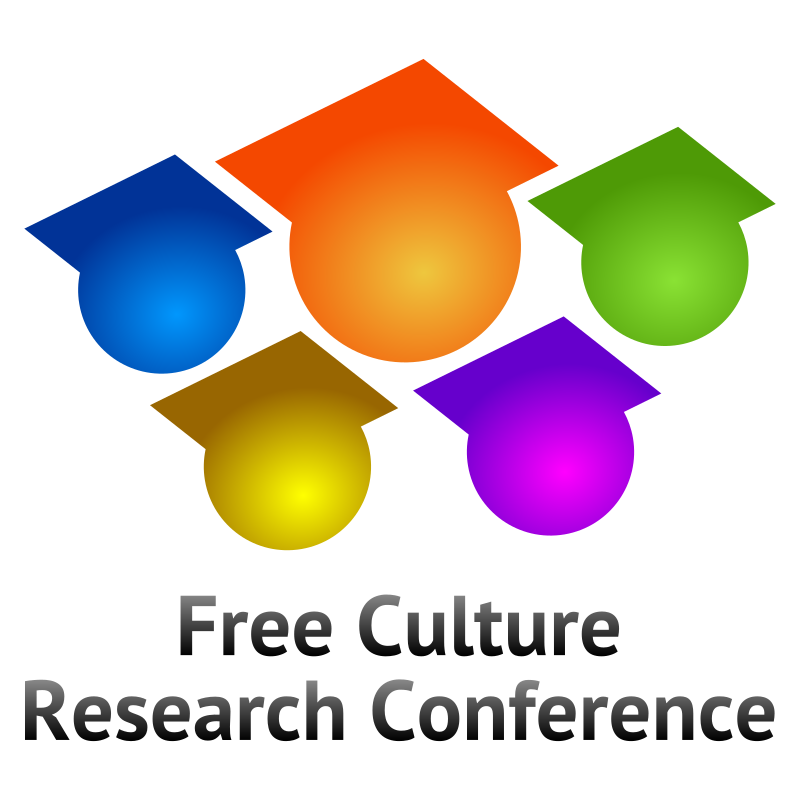 Free Culture Research Conference logo V3