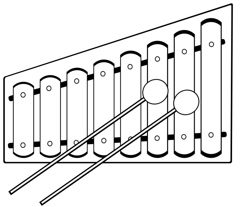 Xylophone (outline)