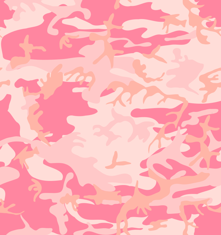 Pink "Camo" Print