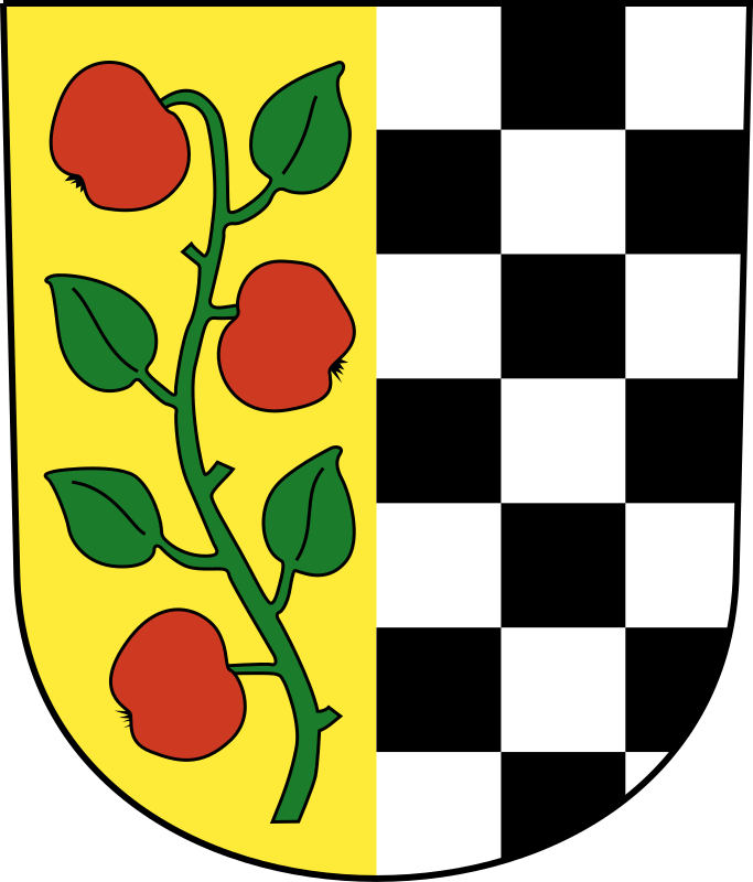 Swiss Affoltern am Albis Coat of arms as a Shield