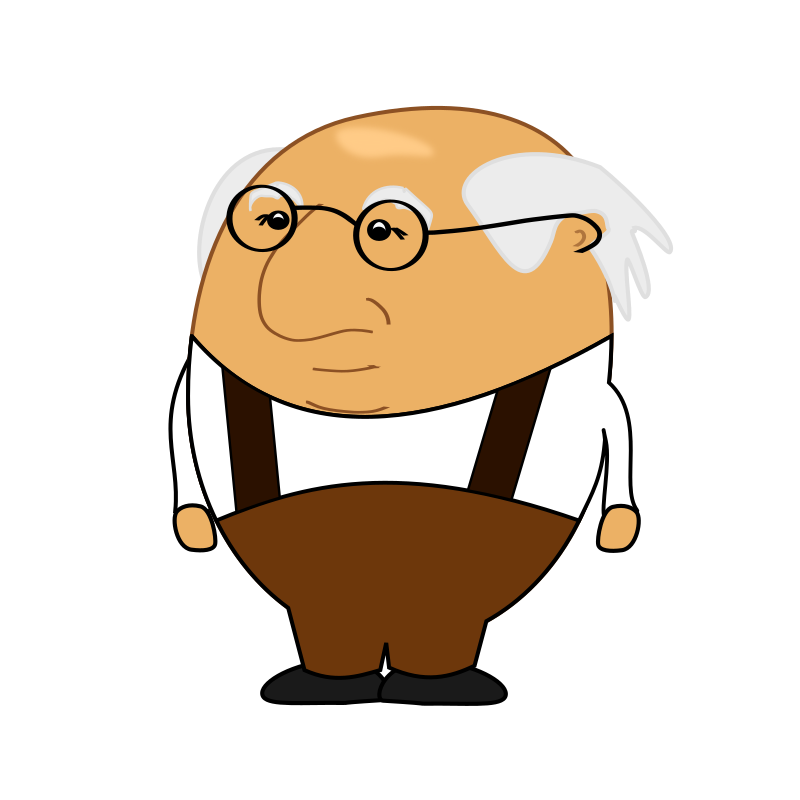 old man clipart - photo #4