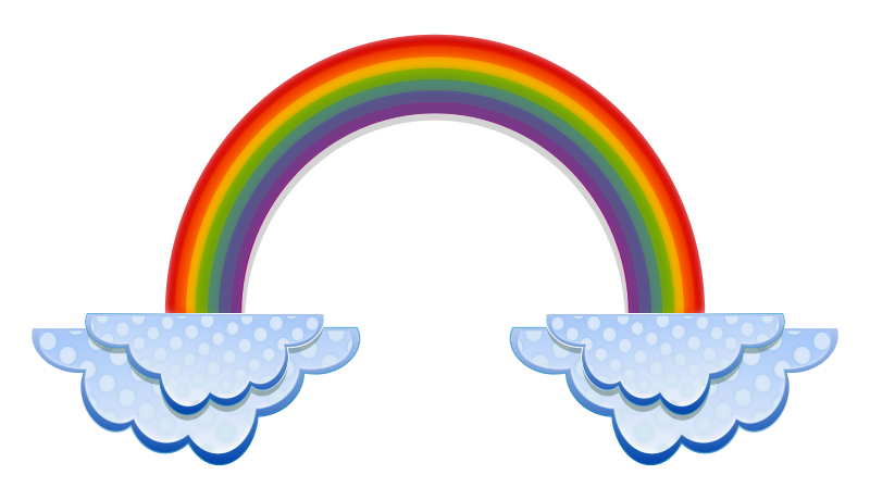 rainbow birthday clip art - photo #38