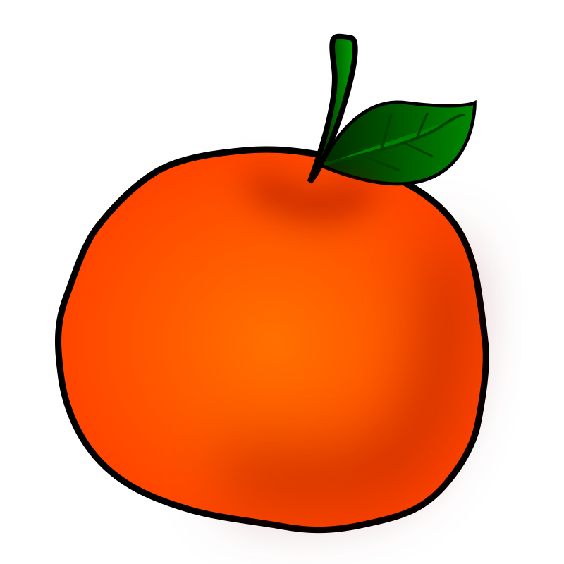 Clipart - orange