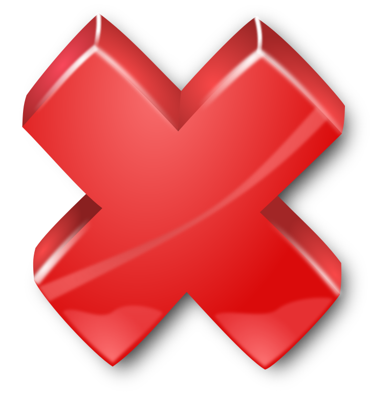 clipart green tick and red cross - photo #4