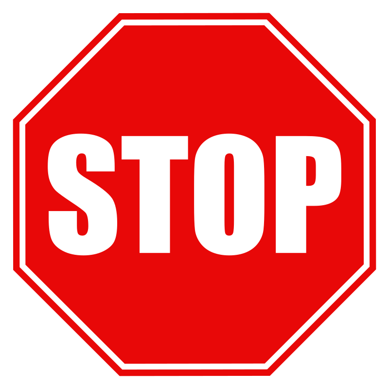 Stop Sign Dictionary