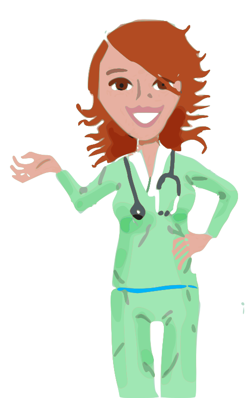 free cartoon clipart of nurses - photo #16