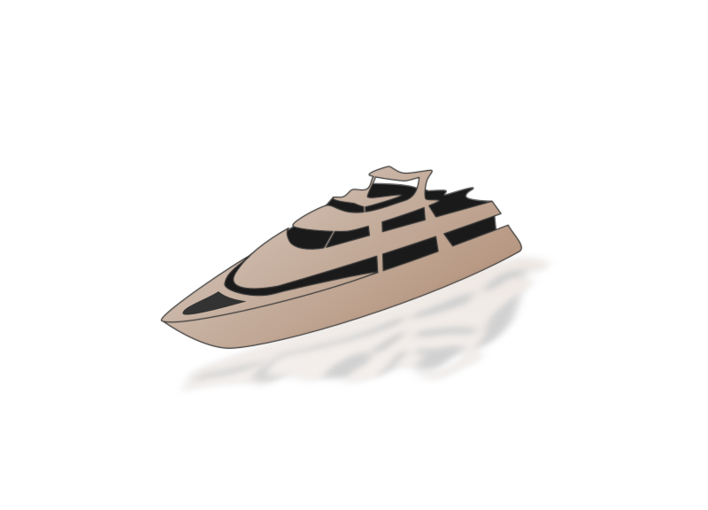 clipart of a yacht - photo #36