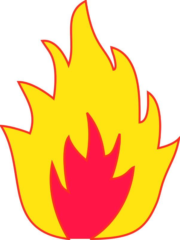 fire text clipart - photo #13