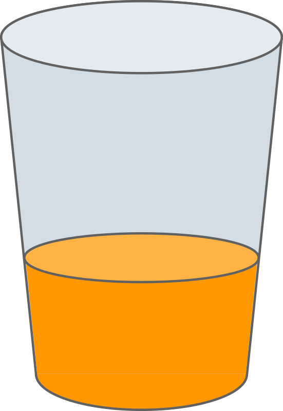 glass of juice clipart - photo #7