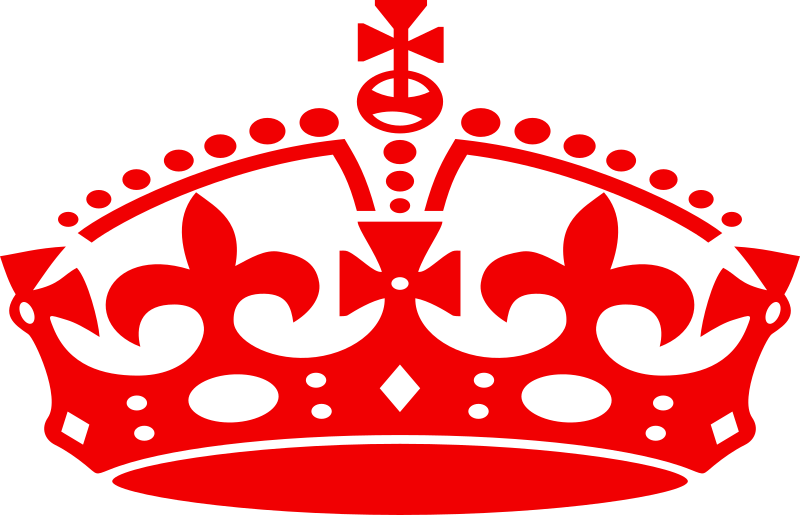 red crown clipart - photo #5