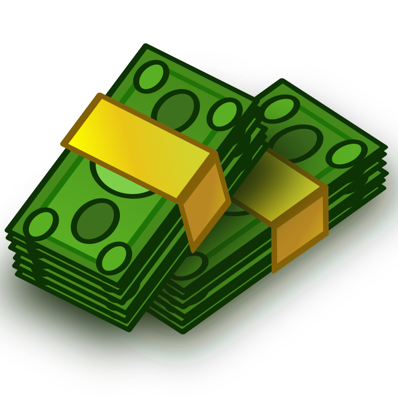 Clipart - Money wads