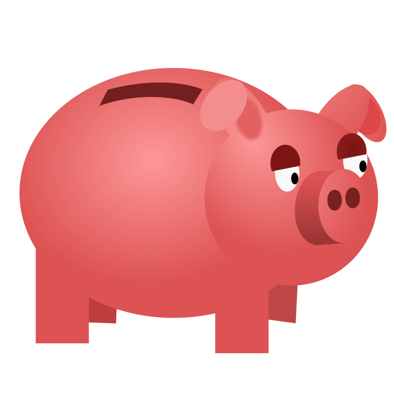 free clipart piggy bank savings - photo #6