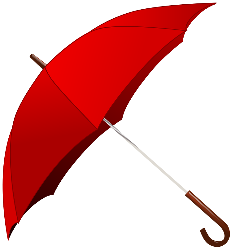 clipart umbrella and rain - photo #49